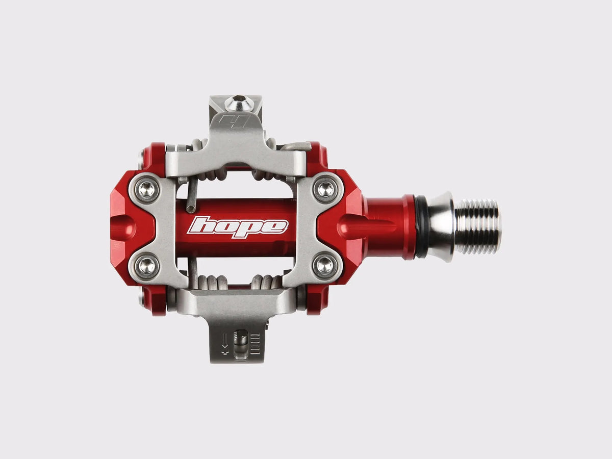 Pédale automatique Hope Union RC race clip (Rouge)
