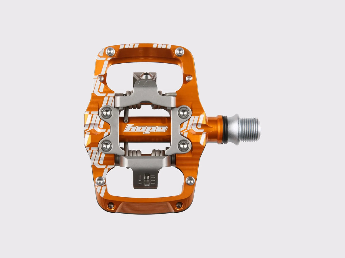 Pédale automatique Hope Union TC trail clip (Orange)