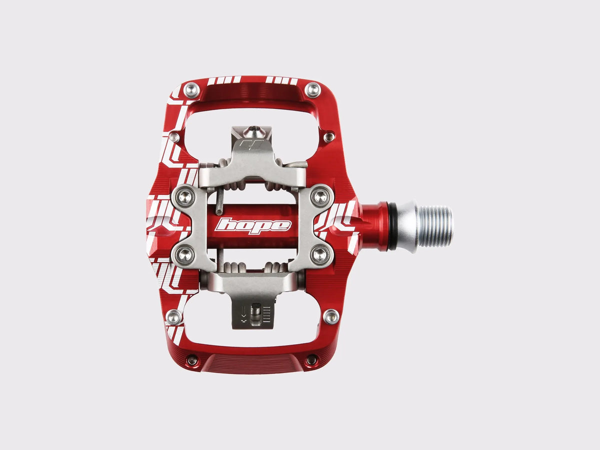 Pédale automatique Hope Union TC trail clip (Rouge)