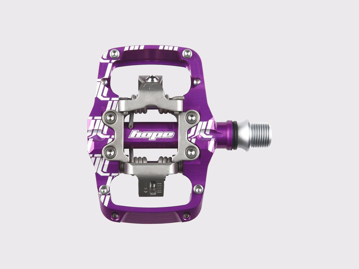 Pédale automatique Hope Union TC trail clip (Violet)