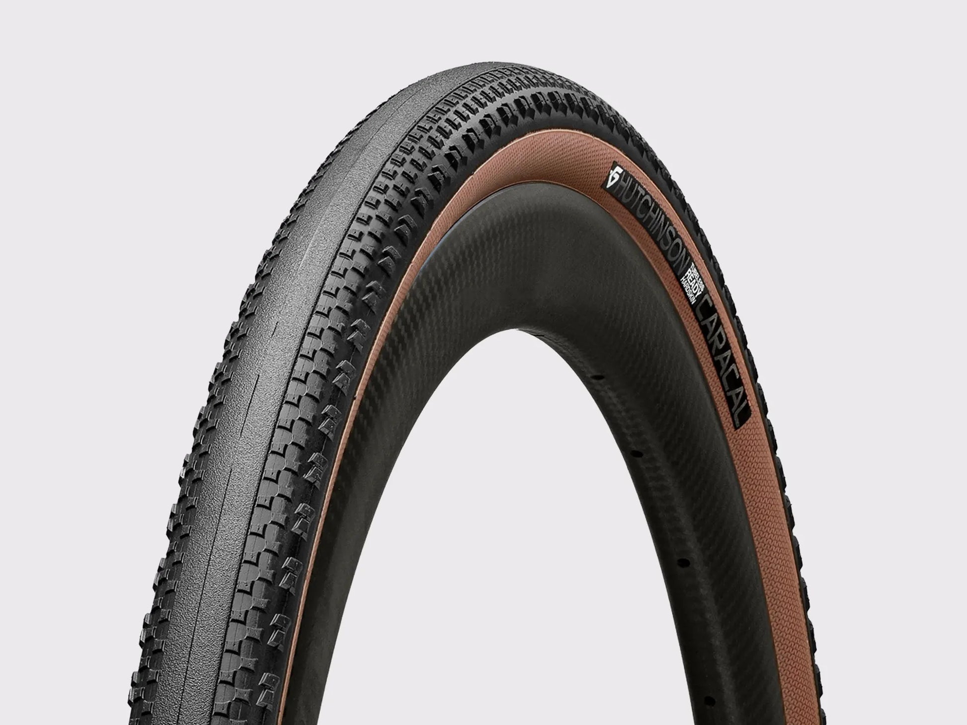Pneu Hutchinson Caracal TLR tubeless gravel (Marron)