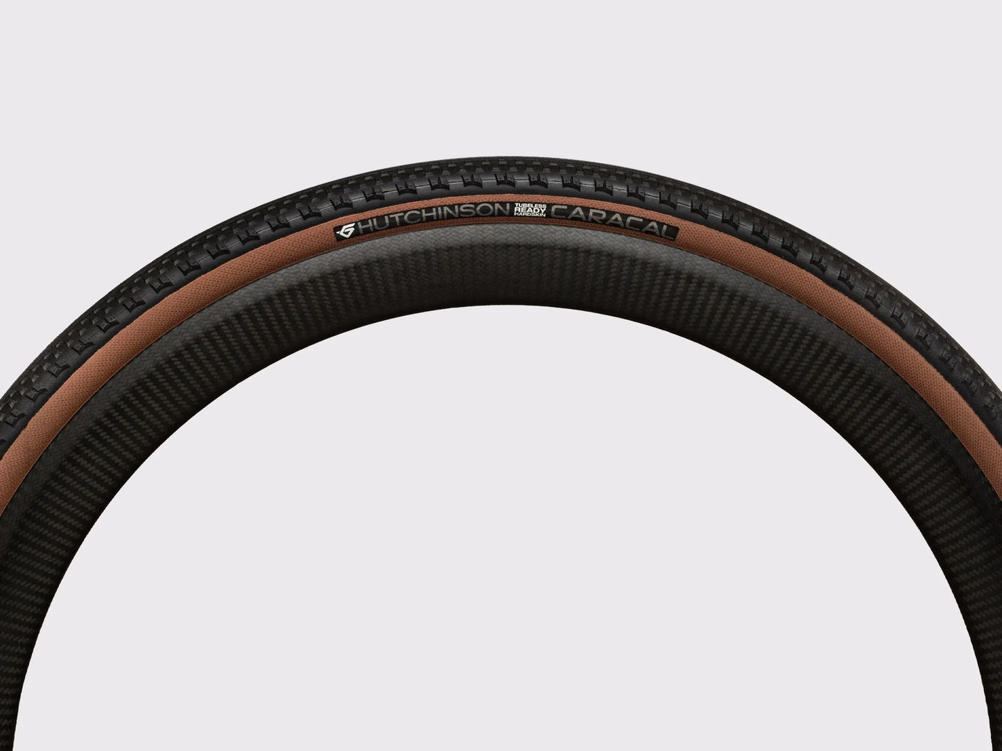 Pneu Hutchinson Caracal TLR tubeless gravel (Marron)
