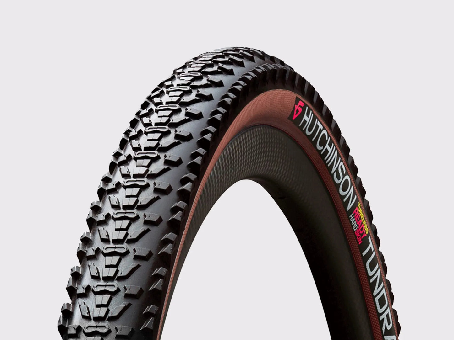 Pneu Hutchinson Tundra TLR tubeless gravel (Marron)