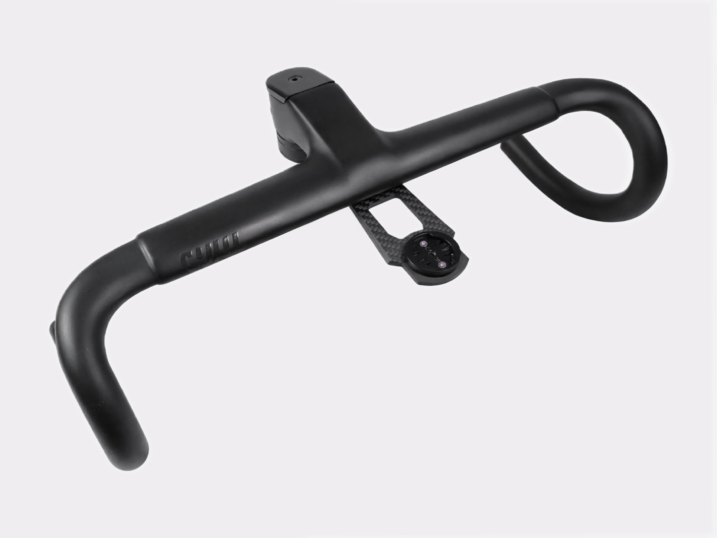 Combo cintre/potence carbone CYKL pour vélo de route avec support GPS en carbone ultraléger