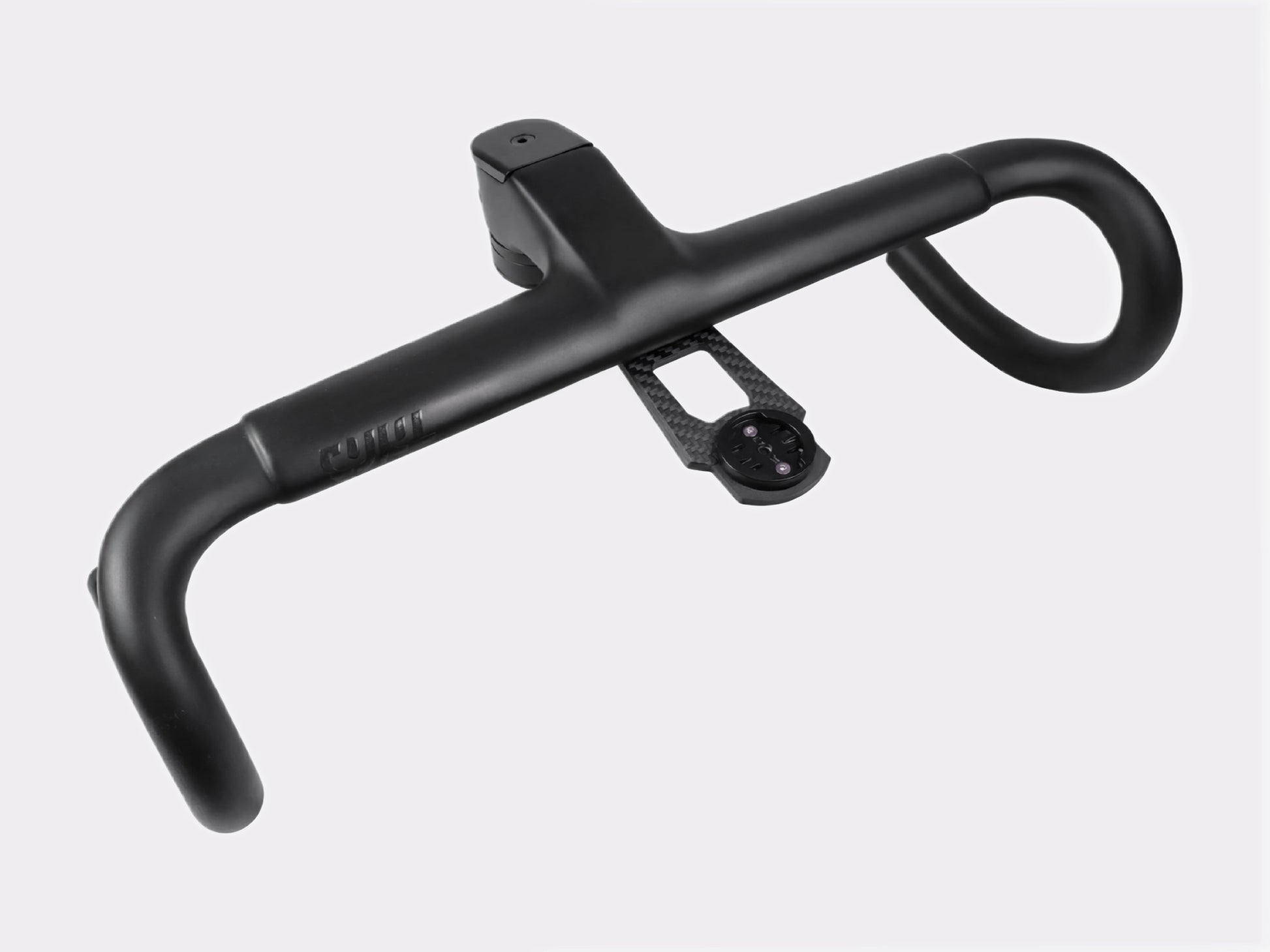Combo cintre/potence carbone CYKL pour vélo de route avec support GPS en carbone ultraléger