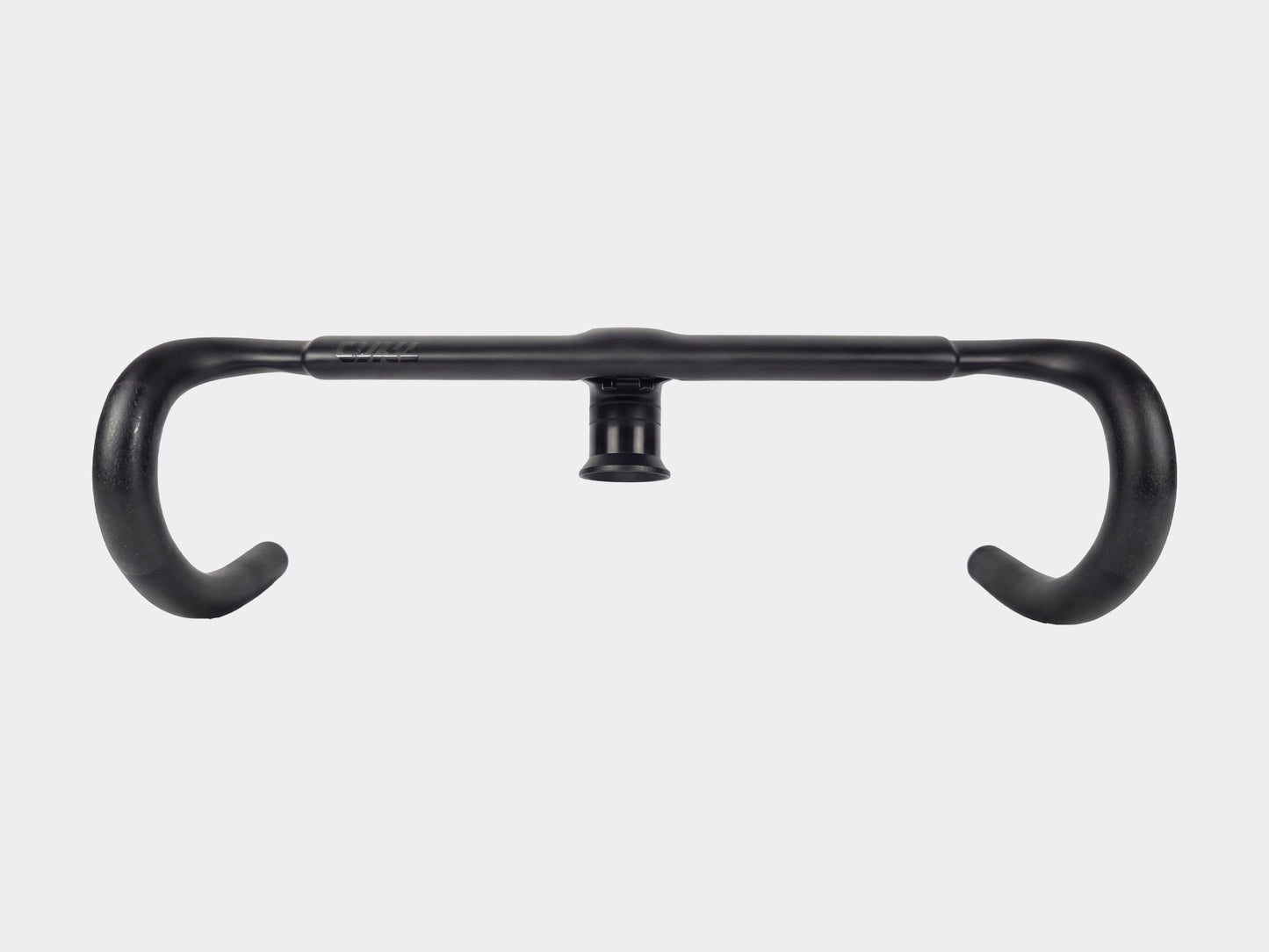 Combo cintre/potence carbone CYKL pour vélo de route, vue de face