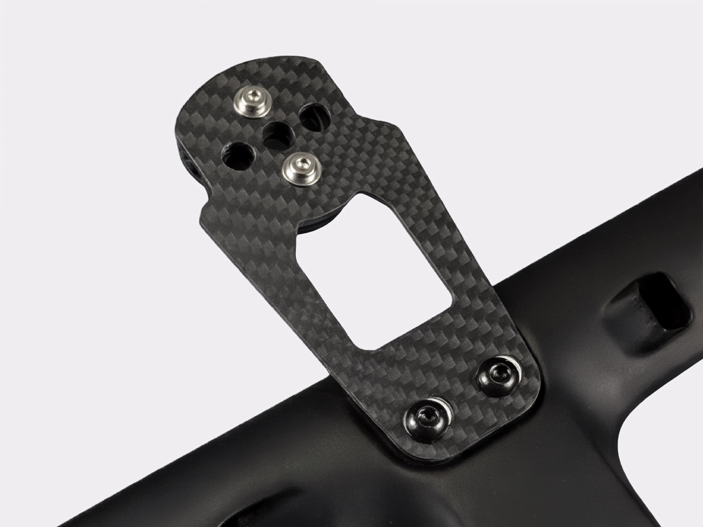 Combo cintre/potence carbone CYKL pour vélo de route, Focus support GPS carbone