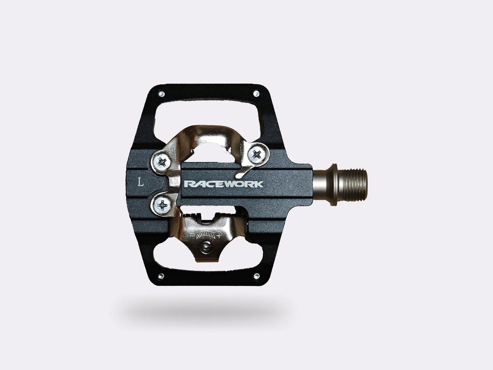 Pédale Race work double face, cale SPD - CYKL