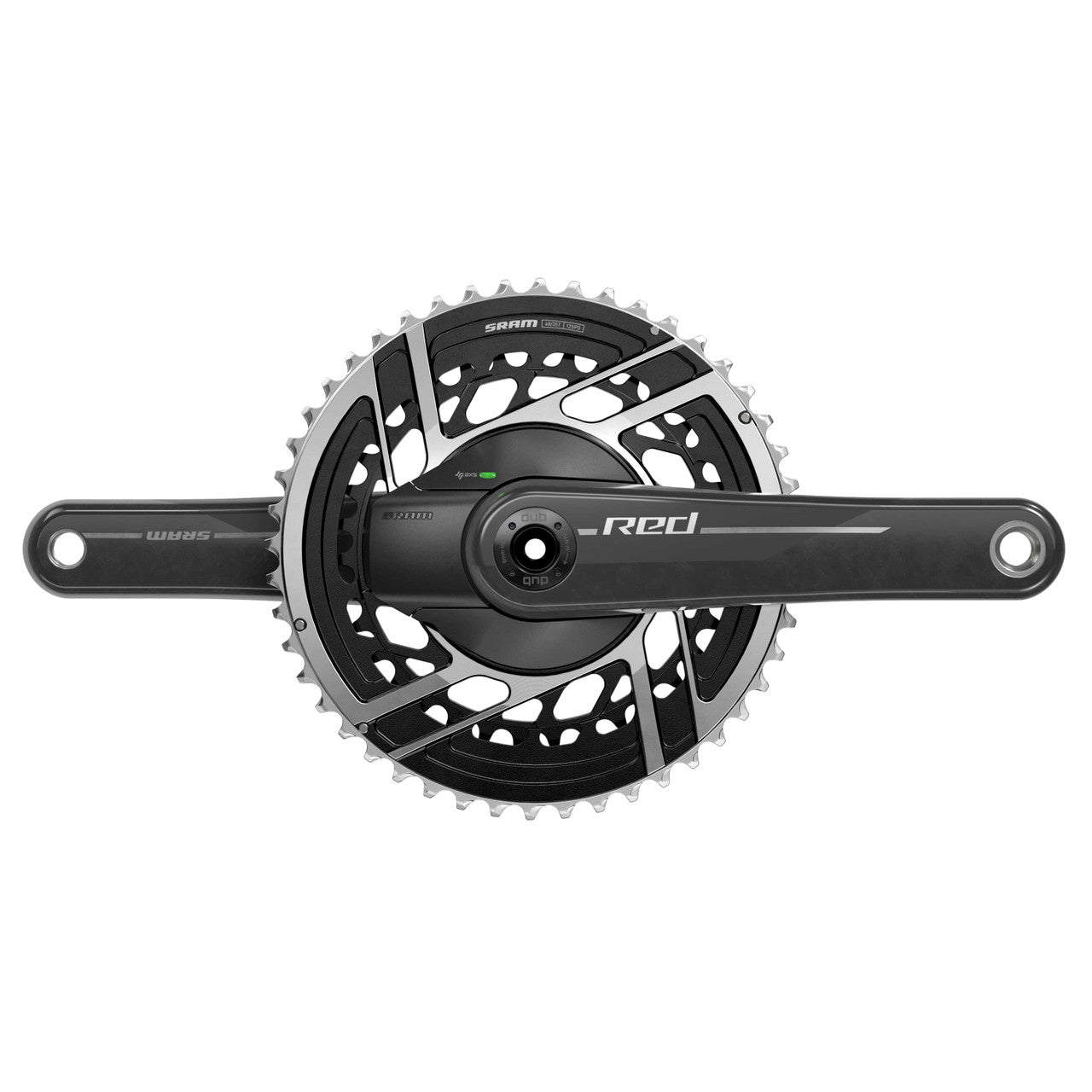 Pédalier Sram RED e1 route double plateau avec capteur de puissance