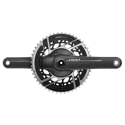 Pédalier Sram RED e1 route double plateau avec capteur de puissance