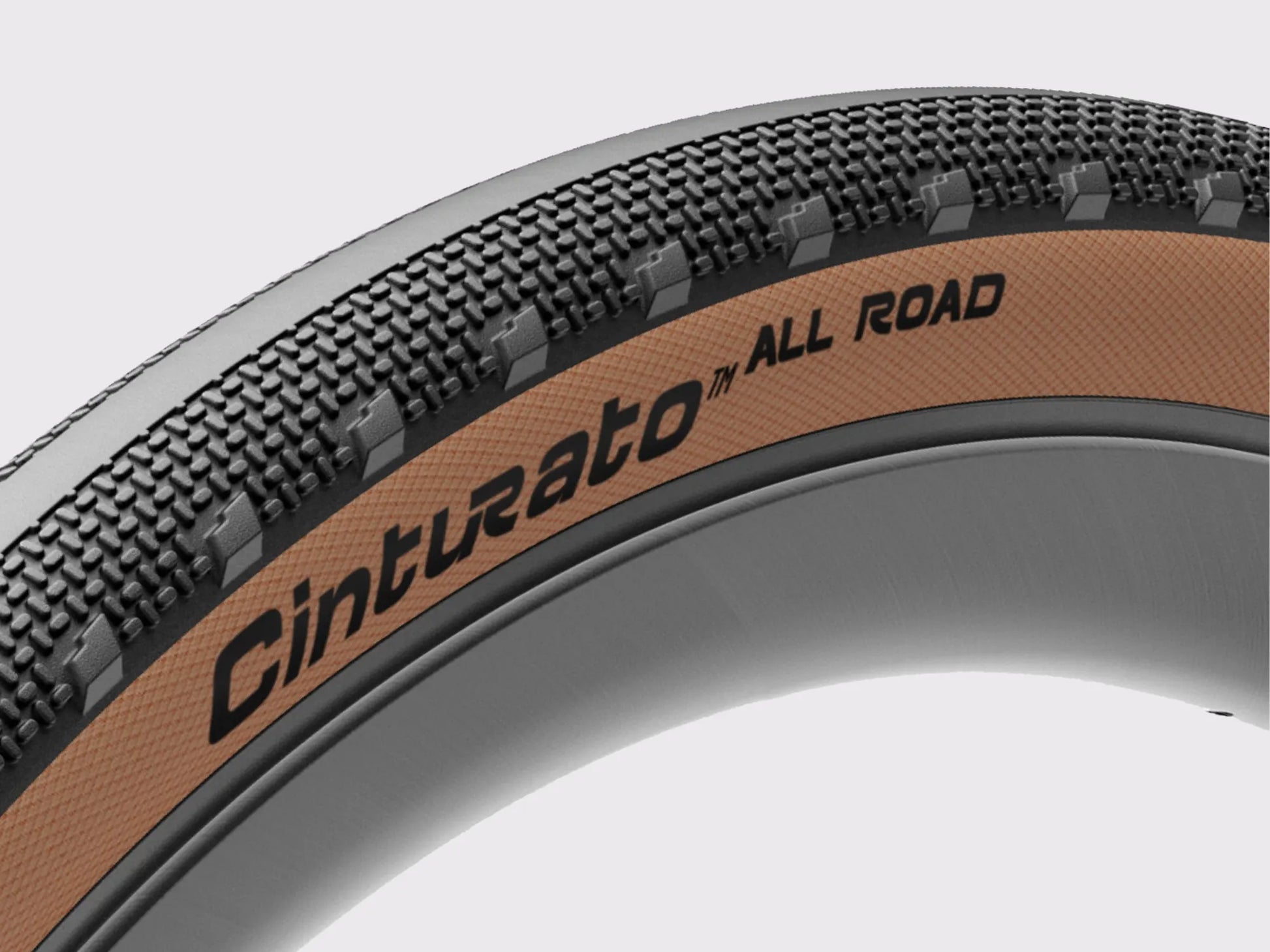 Pneu Pirelli Cinturato All Road TLR tubeless gravel (Marron)