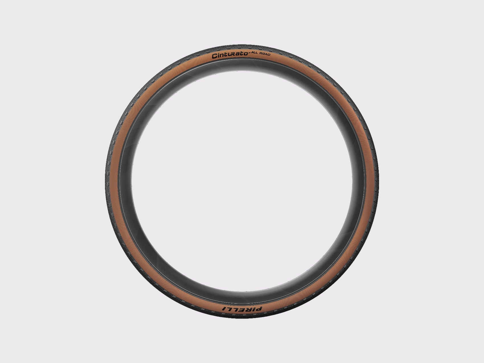 Pneu Pirelli Cinturato All Road TLR tubeless gravel (Marron)