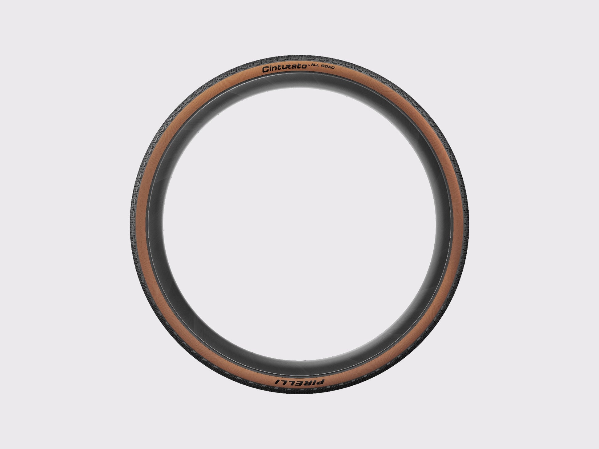 Pneu Pirelli Cinturato All Road TLR tubeless gravel (Marron)