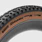 Pneu Pirelli Cinturato Gravel M TLR tubeless gravel flanc marron (Marron)