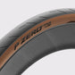 Pneu Pirelli P Zero Race TLR RS tubeless route flanc marron (Marron)