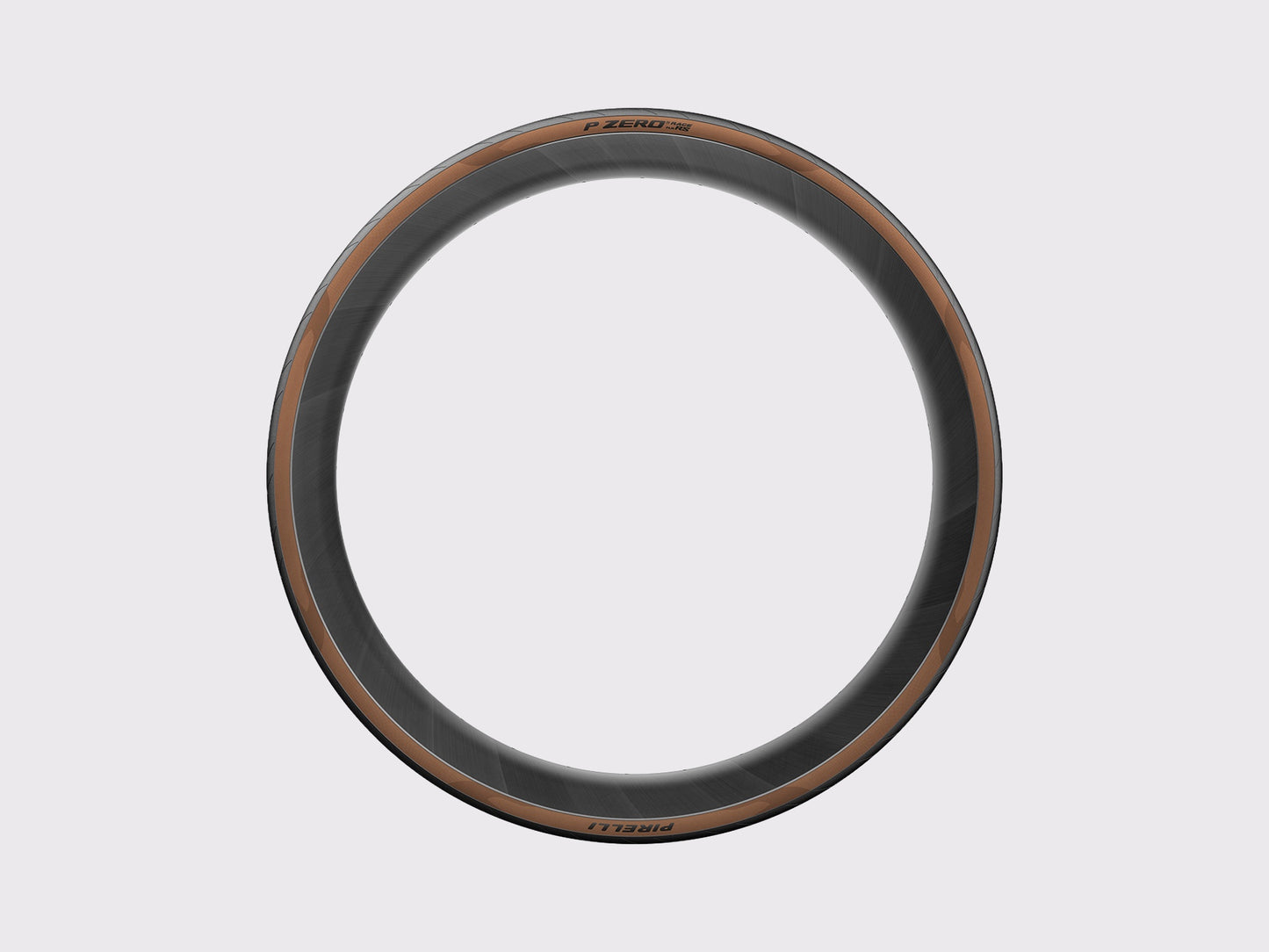 Pneu Pirelli P Zero Race TLR RS tubeless 700c flanc marron (Marron)