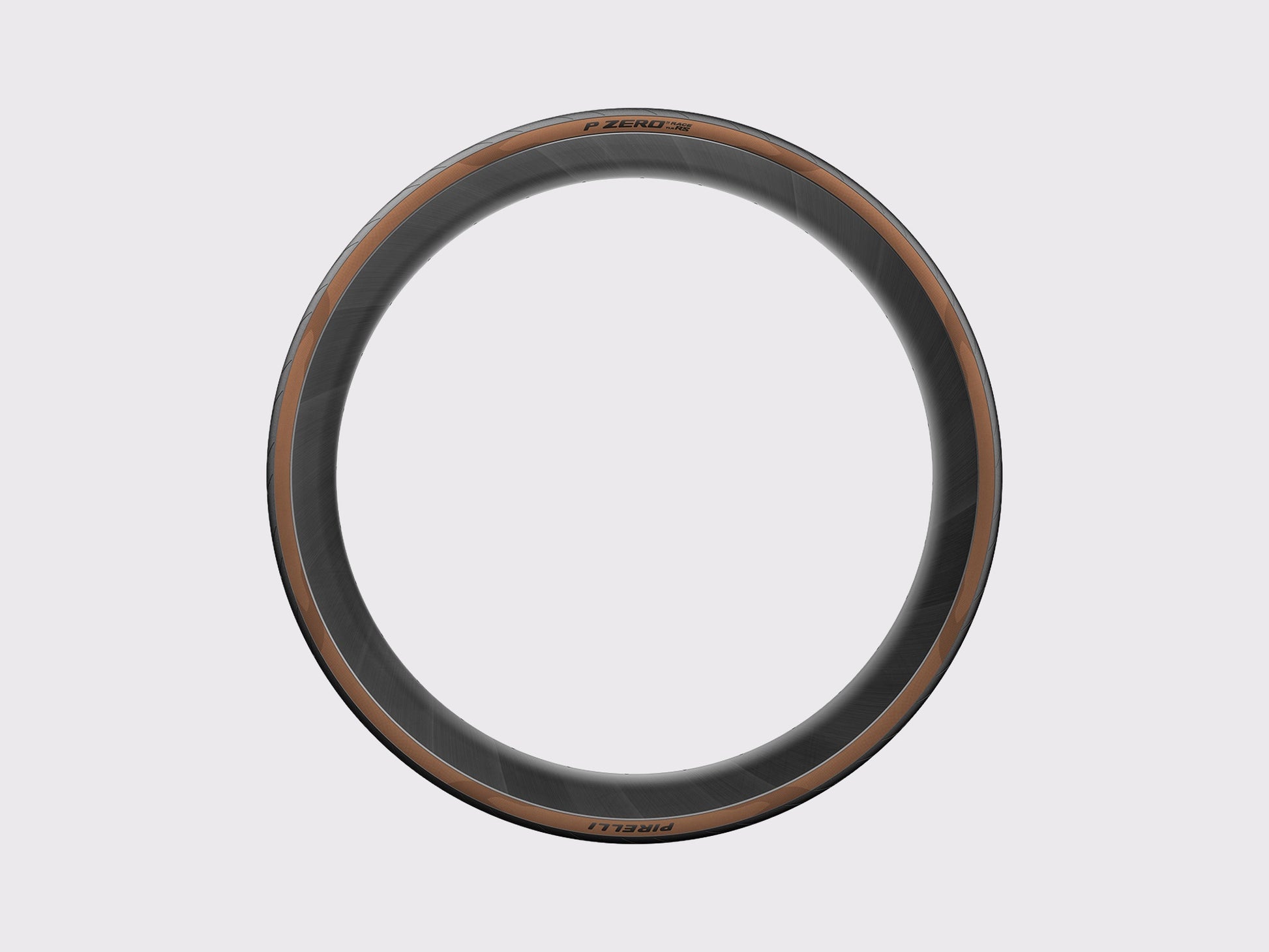 Pneu Pirelli P Zero Race TLR RS tubeless 700c flanc marron (Marron)