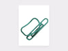 Porte-bidon titane CYKL bleu clair – anodisation résistante, style unique pour montage personnalisé