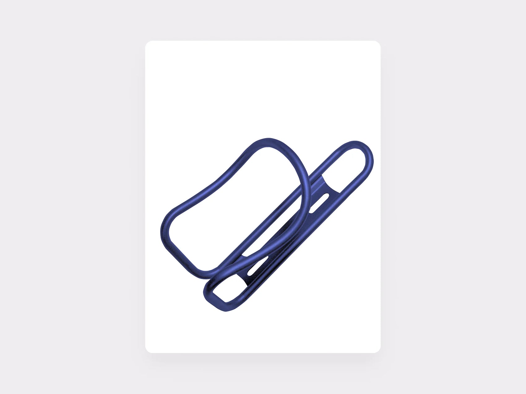 Porte-bidon titane CYKL anodisé bleu – finition premium, compatibilité cadres titane et carbone