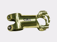 Potence titane CYKL couleur or vert anodisée