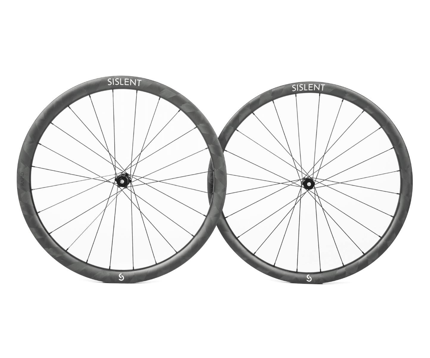 Roues carbone Sislent Rapid LC profil 35 40 millimètres pour route et gravel polyvalent