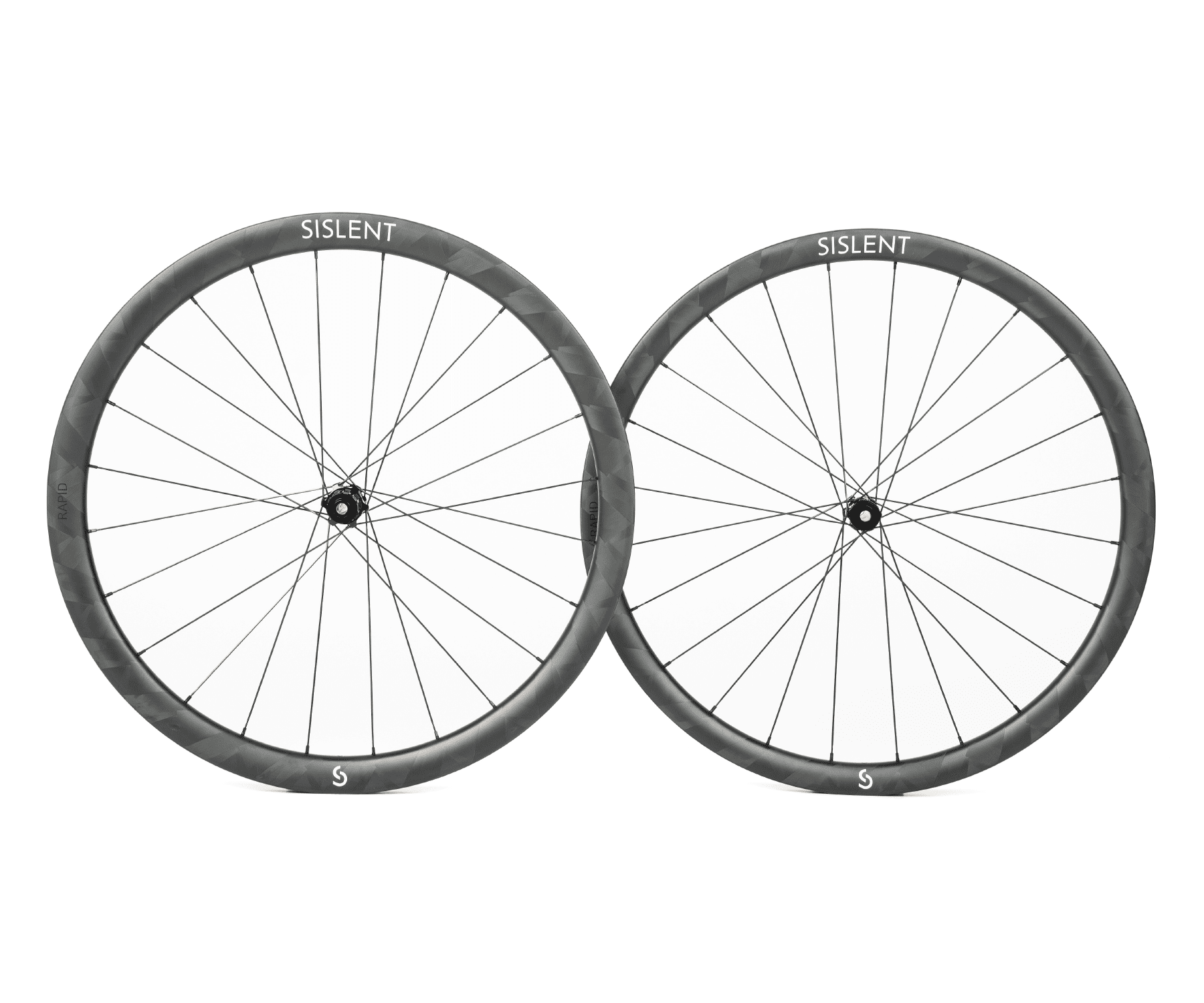 Roues carbone Sislent Rapid LC profil 35 40 millimètres pour route et gravel polyvalent
