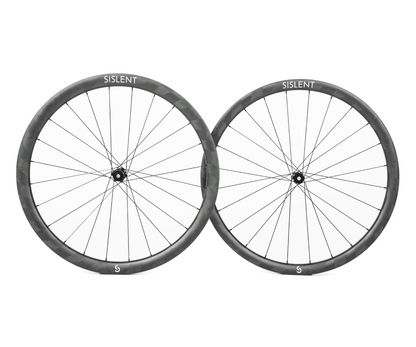 Roues carbone Sislent Rapid LC profil 35 40 millimètres pour route et gravel polyvalent