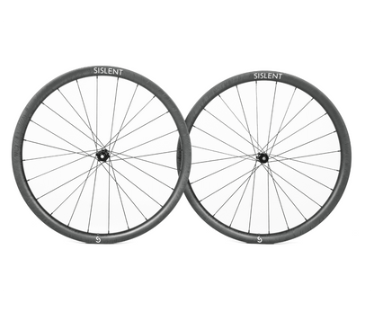 Roues Sislent Wild LC 32 mm jantes carbone hookless gravel technique