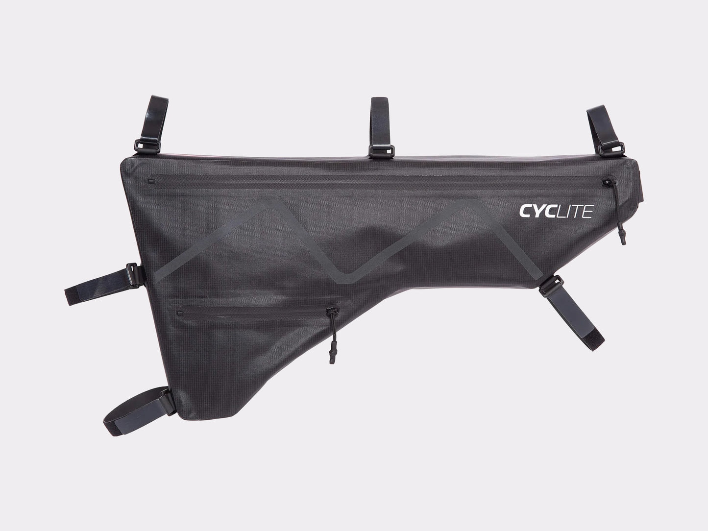 Grande sacoche de cadre Cyclite frame bag large 01 black | Cyclite