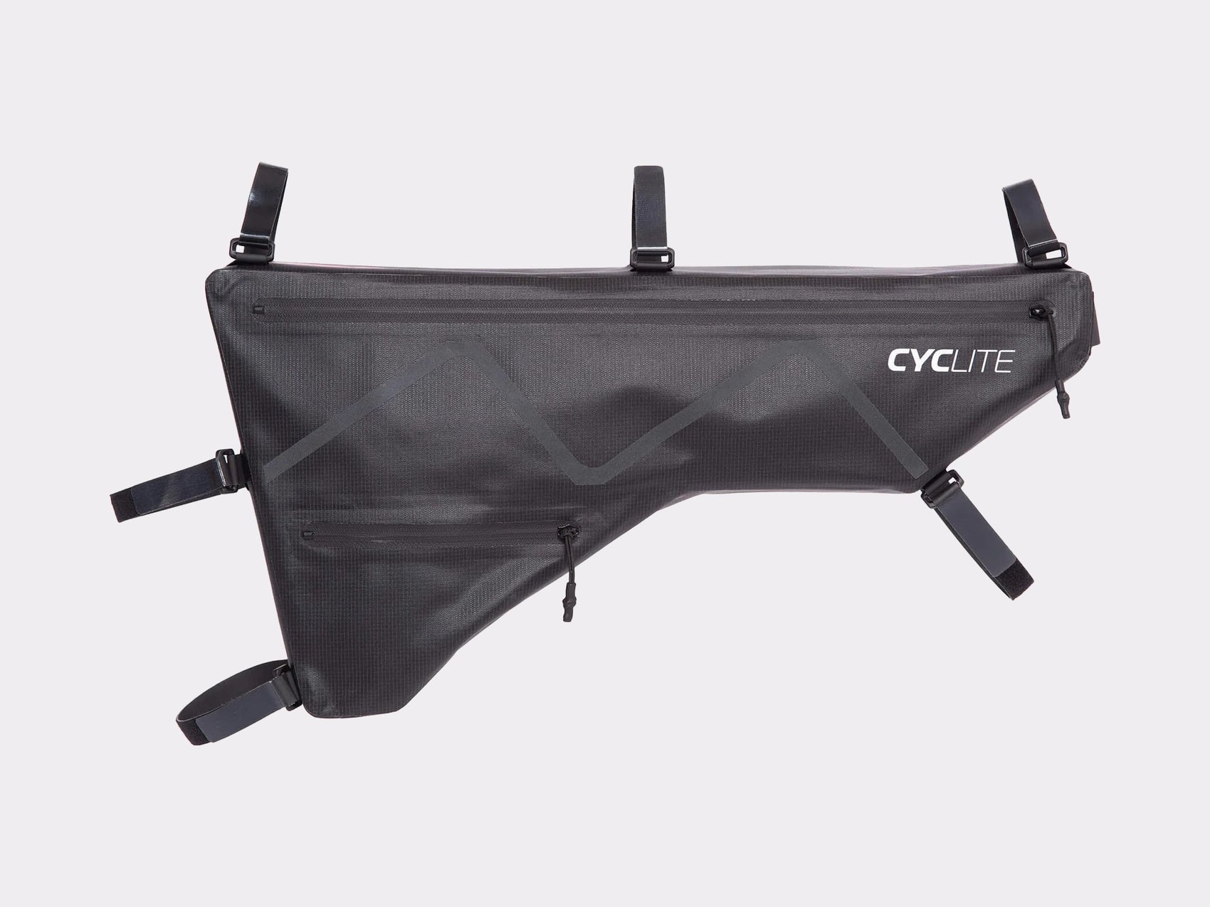 Grande sacoche de cadre Cyclite frame bag large 01 black | Cyclite