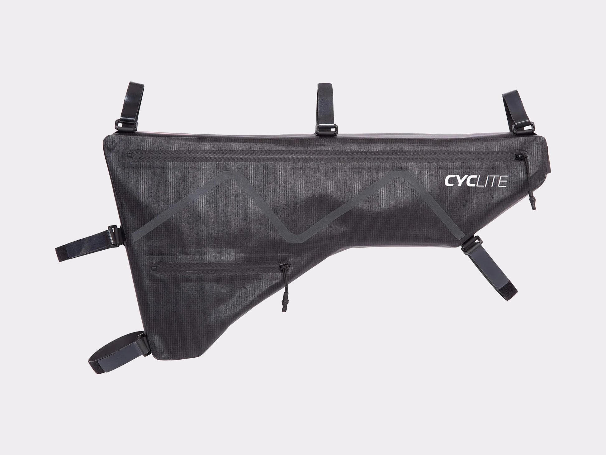 Grande sacoche de cadre Cyclite frame bag large 01 black | Cyclite