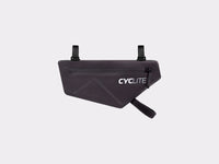 Petite sacoche ultra légère de tube supérieur Cyclite small top tube bag 01 black | CYKL