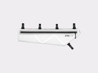 Grande sacoche légère de cadre Cyclite frame bag xt 01 white 3.2L | CYKL