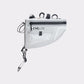 Sacoche de guidon aérodynamique Cyclite handlebar aero bag 01 white | CYKL