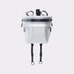 Sacoche de guidon aérodynamique Cyclite handlebar aero bag 01 white | CYKL