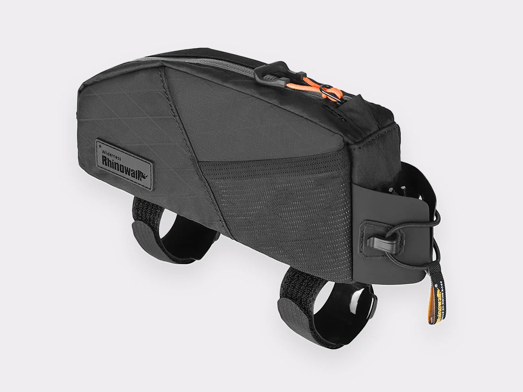 Sacoche top tube 1.2L waterproof Rhinowalk pour vélo gravel, route et VTT – fixation velcro, zip YKK étanche