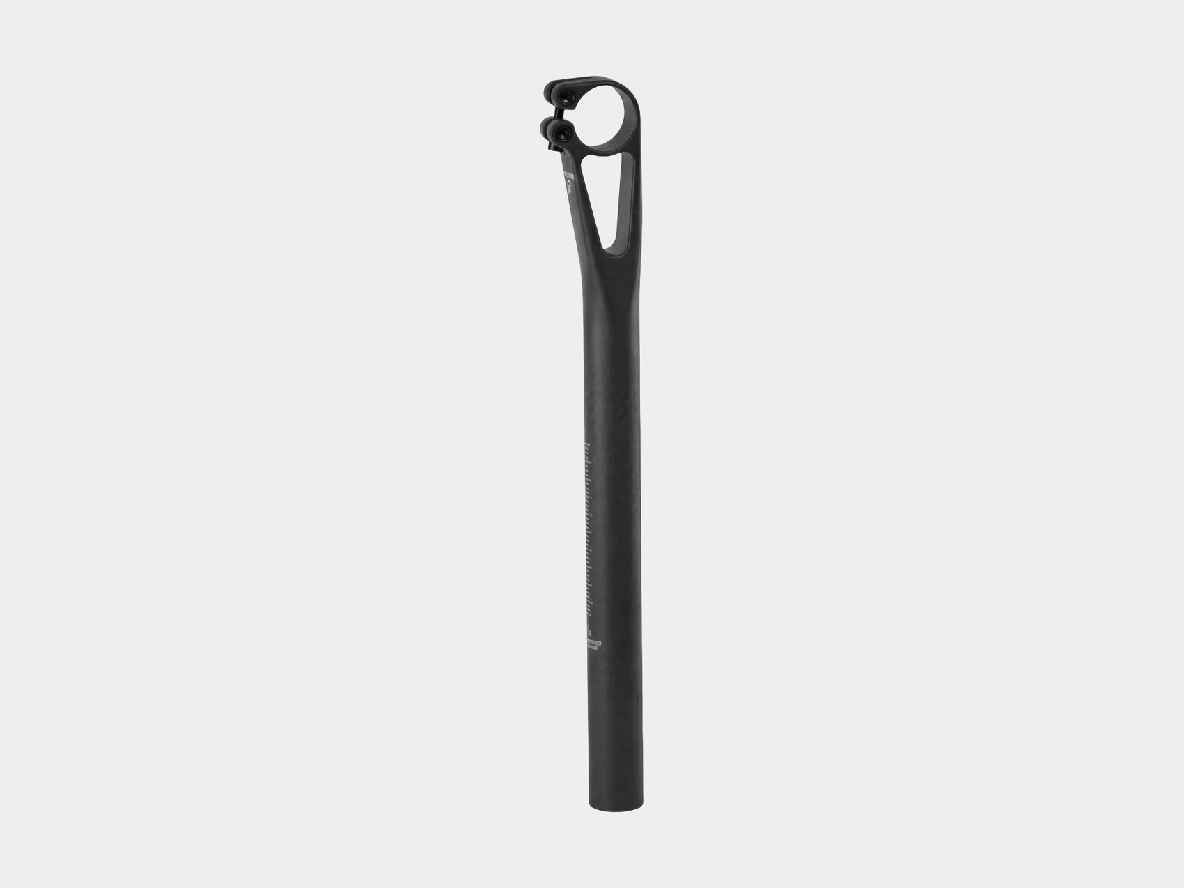 Tige de selle vélo carbone CYKL Blaade, profil aéro, finition tissage 3K mat