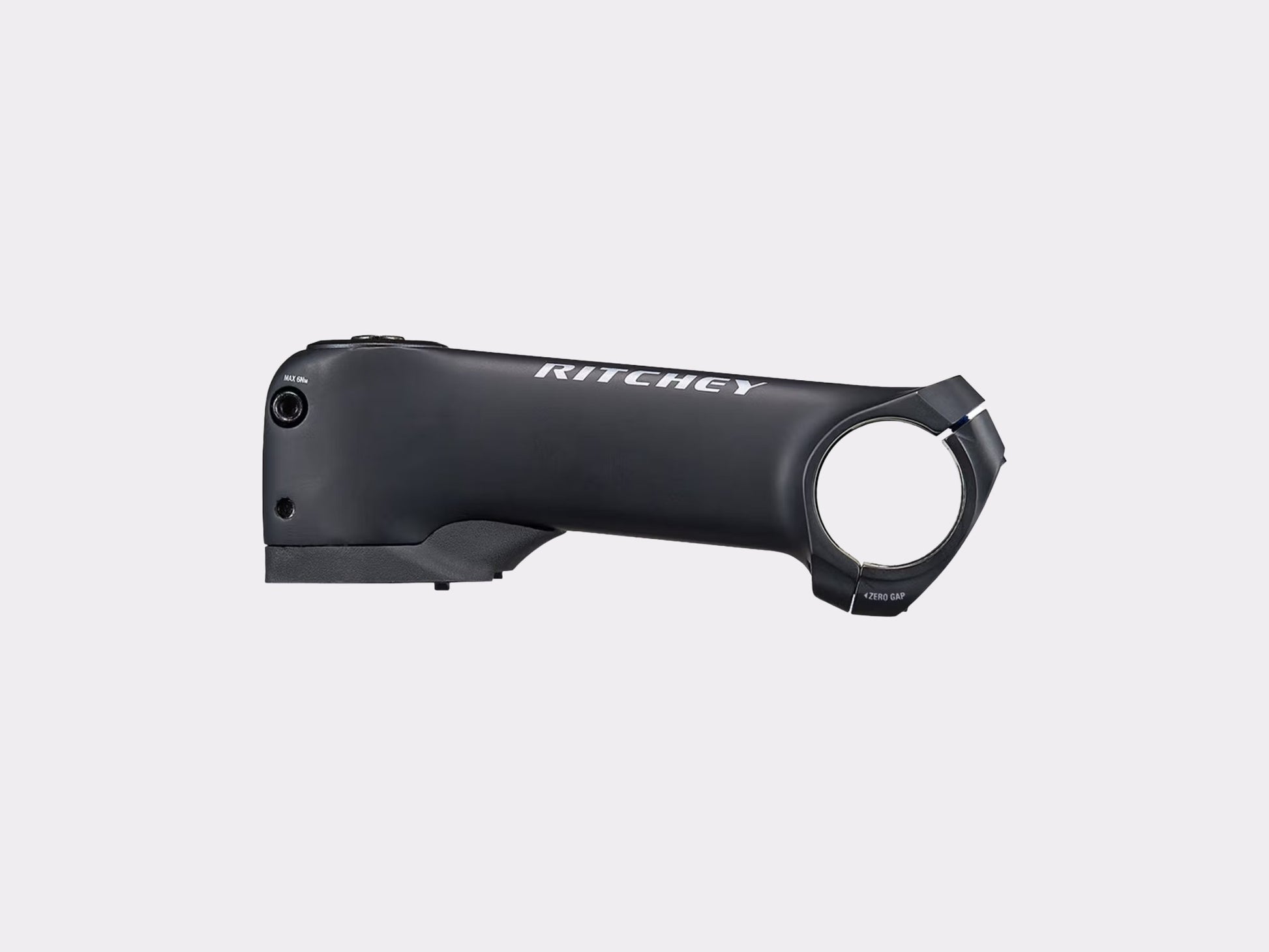 Profil latéral potence Ritchey WCS Switch - design plat aérodynamique