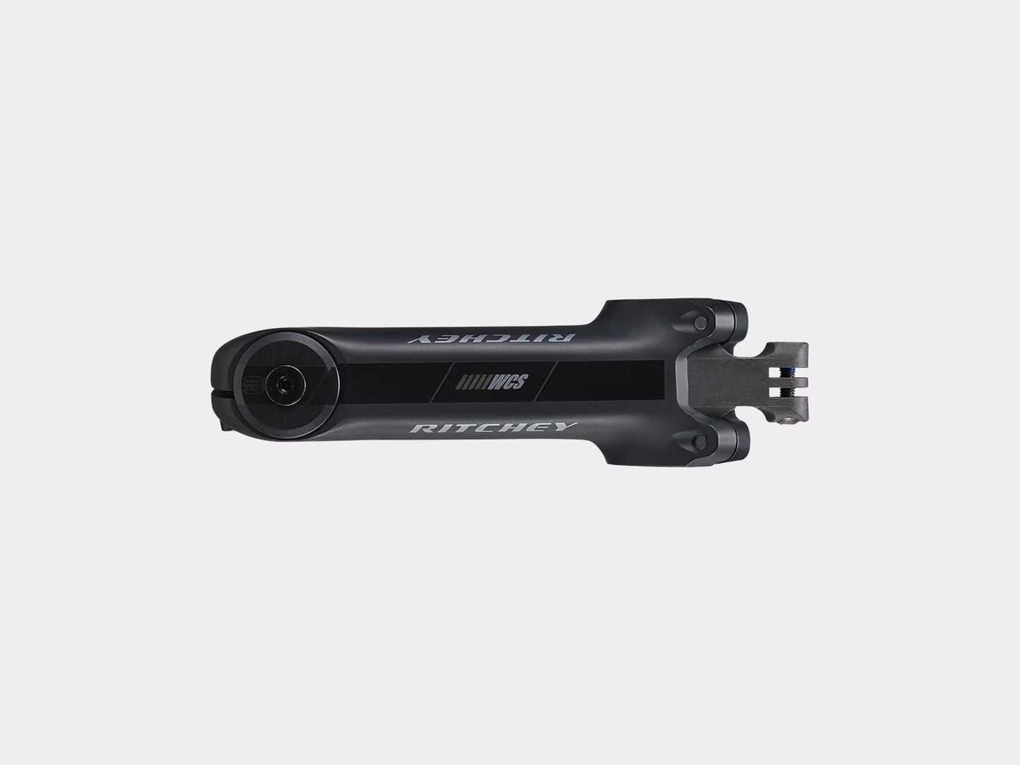 Vue supérieure potence Ritchey WCS Switch - intégration routage interne