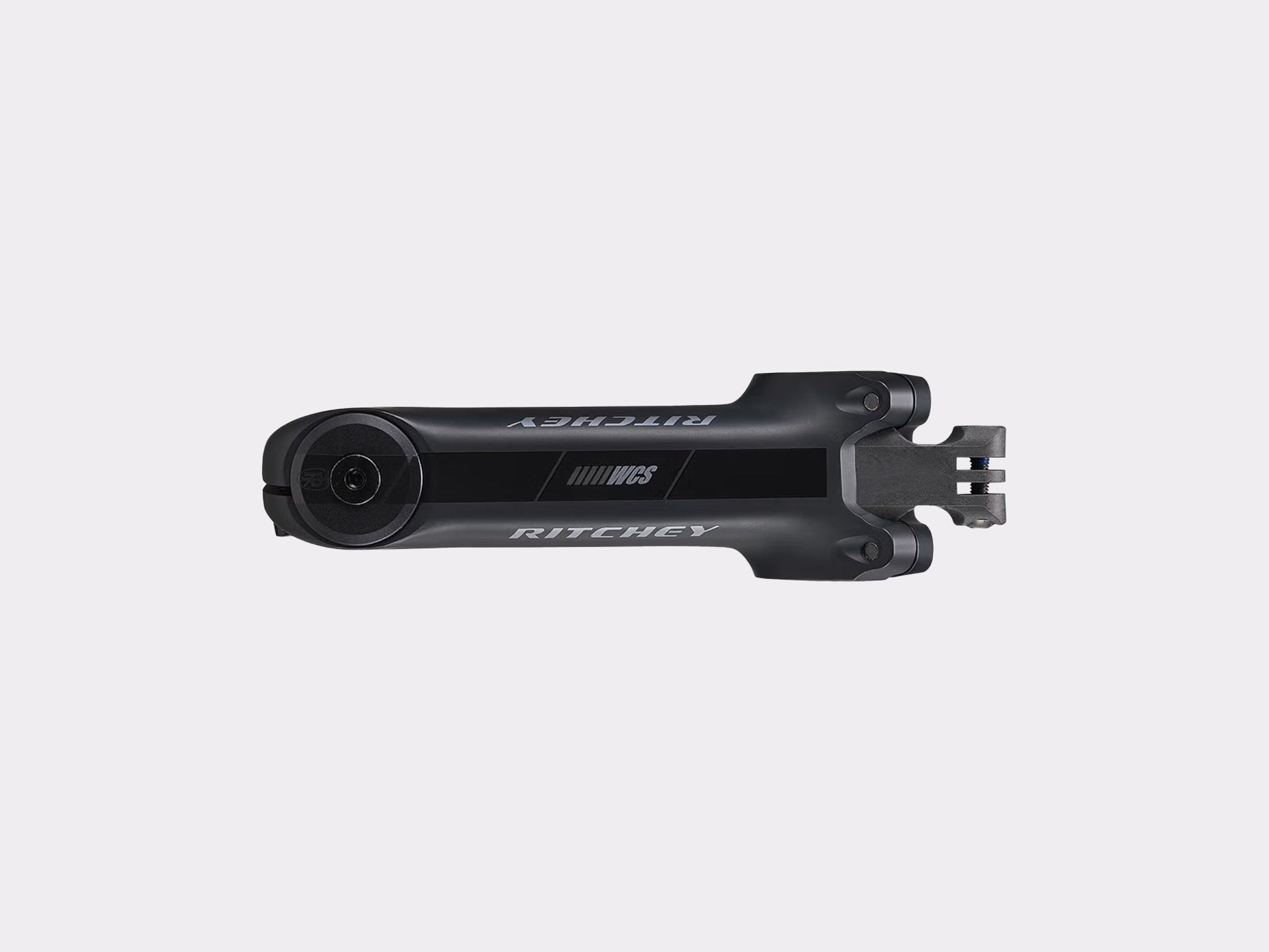 Vue supérieure potence Ritchey WCS Switch - intégration routage interne