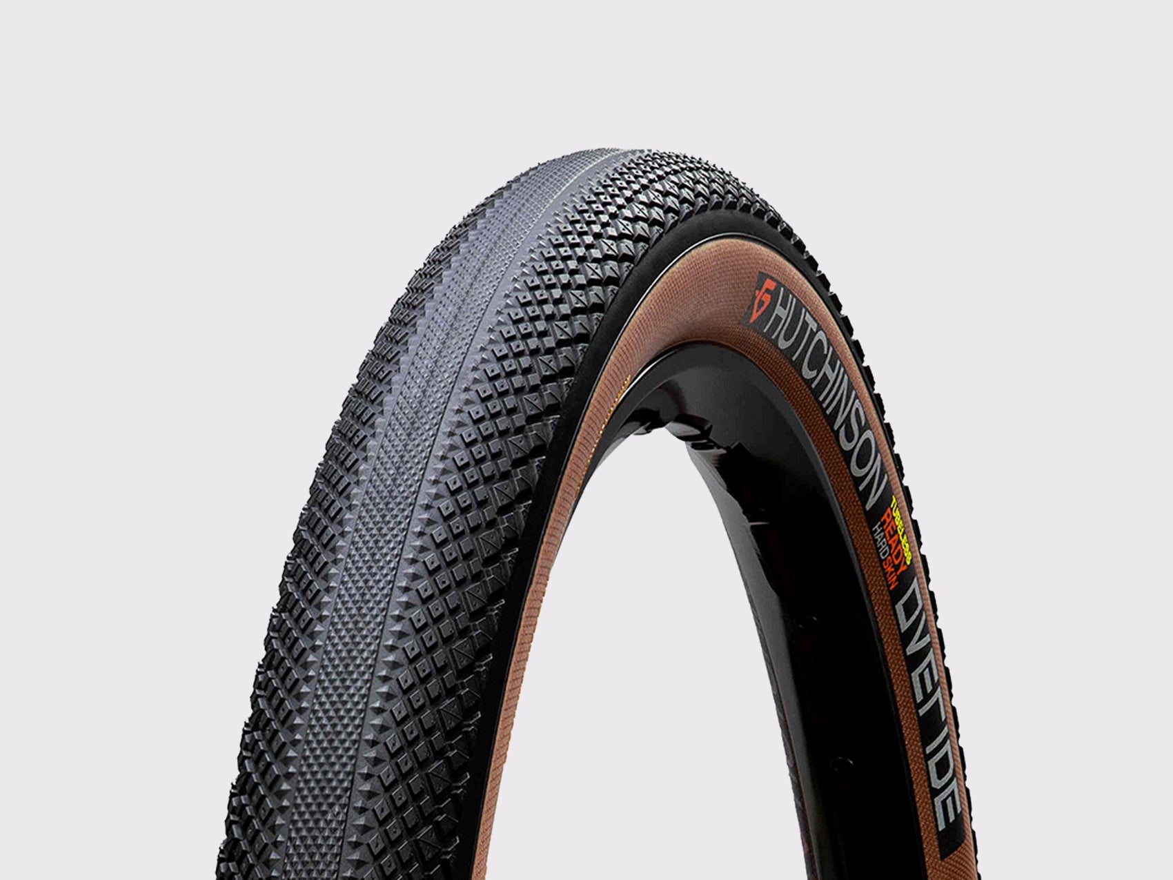 Pneu Hutchinson Overide TLR tubeless gravel (Marron)