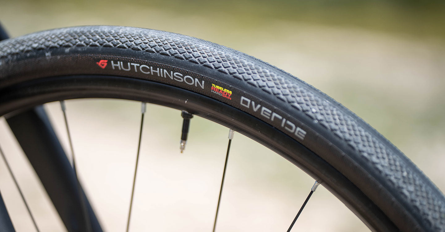 Pneu Hutchinson Overide TLR tubeless gravel (Marron)