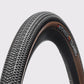 Pneu gravel Hutchinson Touareg Hardskin TLR tubeless (Marron)
