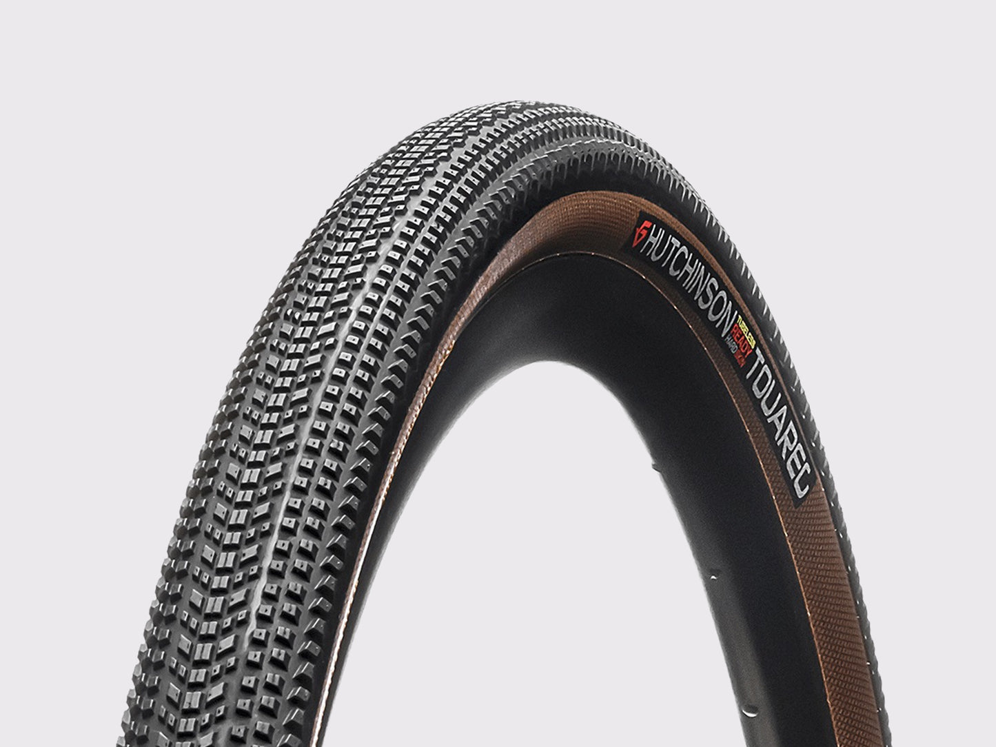 Pneu gravel Hutchinson Touareg Hardskin TLR tubeless (Marron)