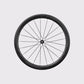 Roue arrière carbone Elitewheels Drive SL 48D Disc avec corps de roue libre titane (Noir)